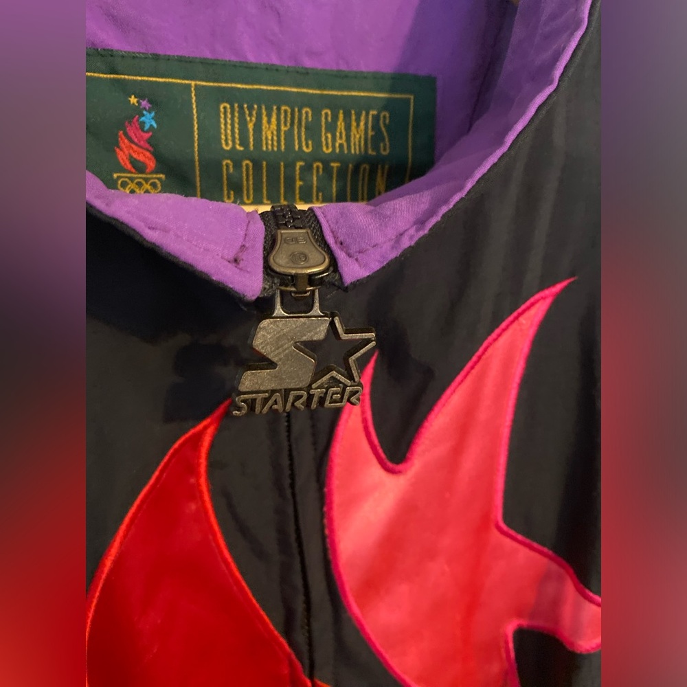 Vintage Atlanta 1996 Olympics Starter Jacket - Centennial Olympic Summer Games - Picture 4 of 7